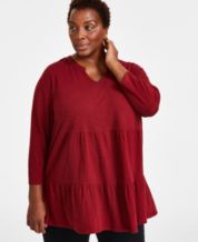 Red tops macys top