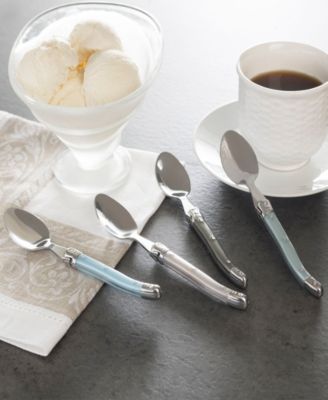 Laguiole Cocktail or Dessert Spoons and Forks, Set of 8