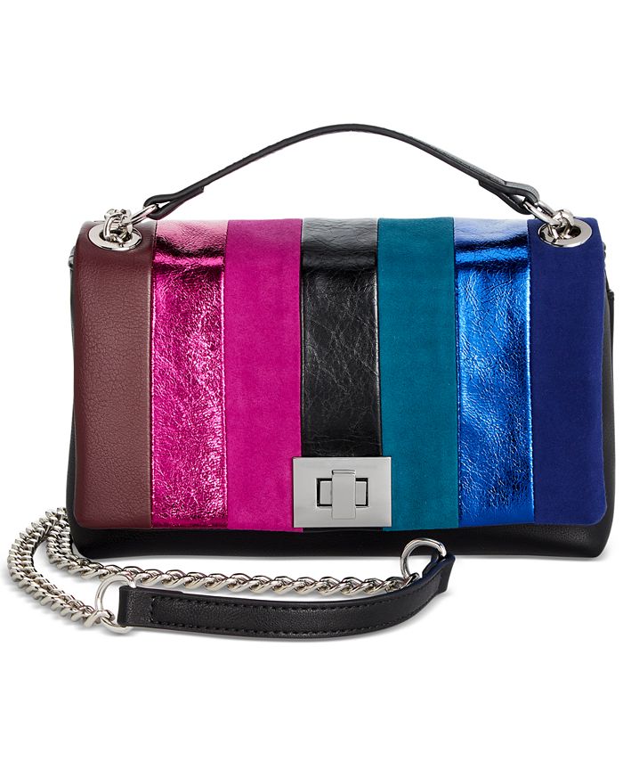 I.N.C. International Concepts Soft Ajae Patchwork Crossbody