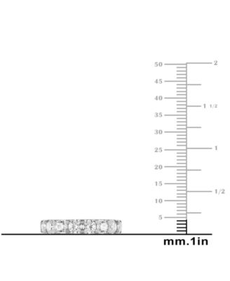 Certified Lab Grown Diamond Eternity Band (4 ct. t.w.) in 14k Gold