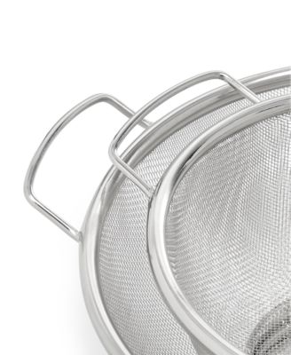 2-Pc. Stainless Steel Mesh Colander Set