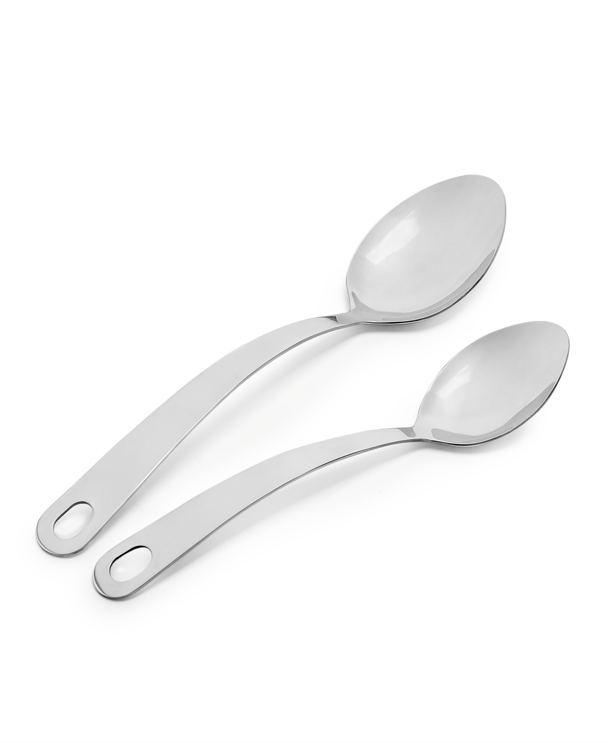 Macy's The Cellar Core 2-pc. Stainless Steel Serving Spoon Set, Created For