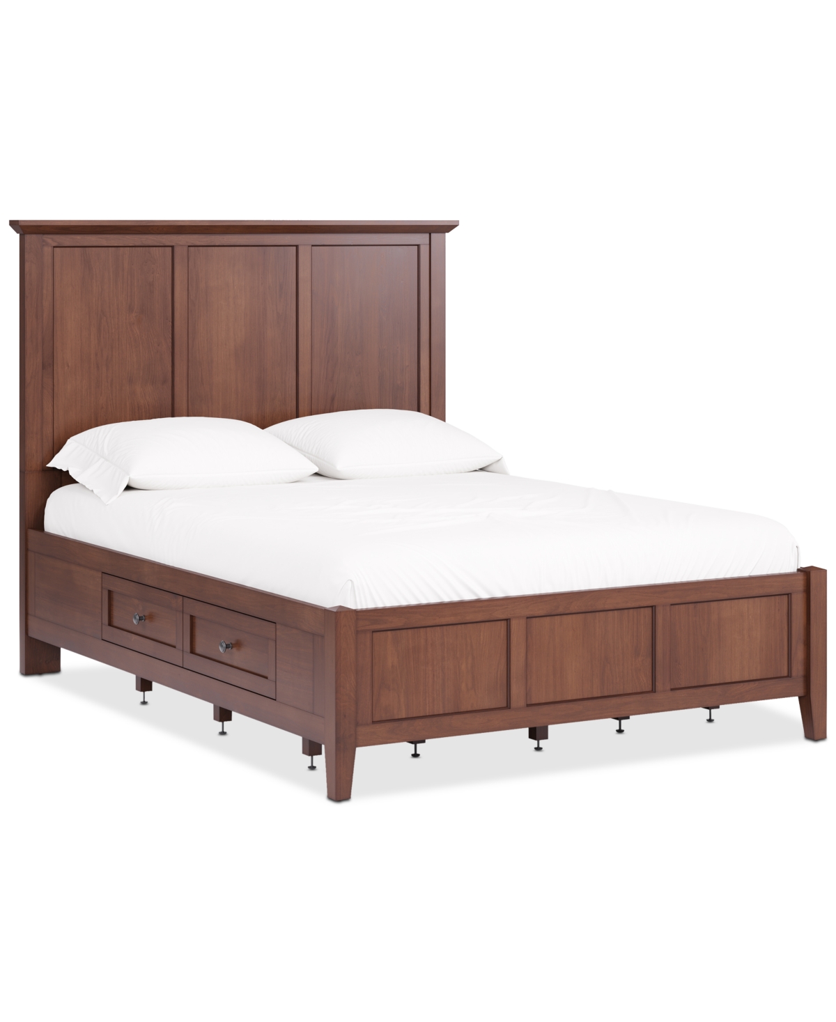 Macy's Hedworth Queen Storage Bed In Brown