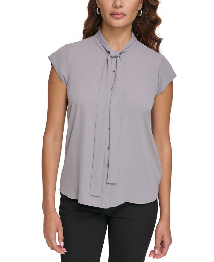 Macy s calvin 2025 klein womens blouses