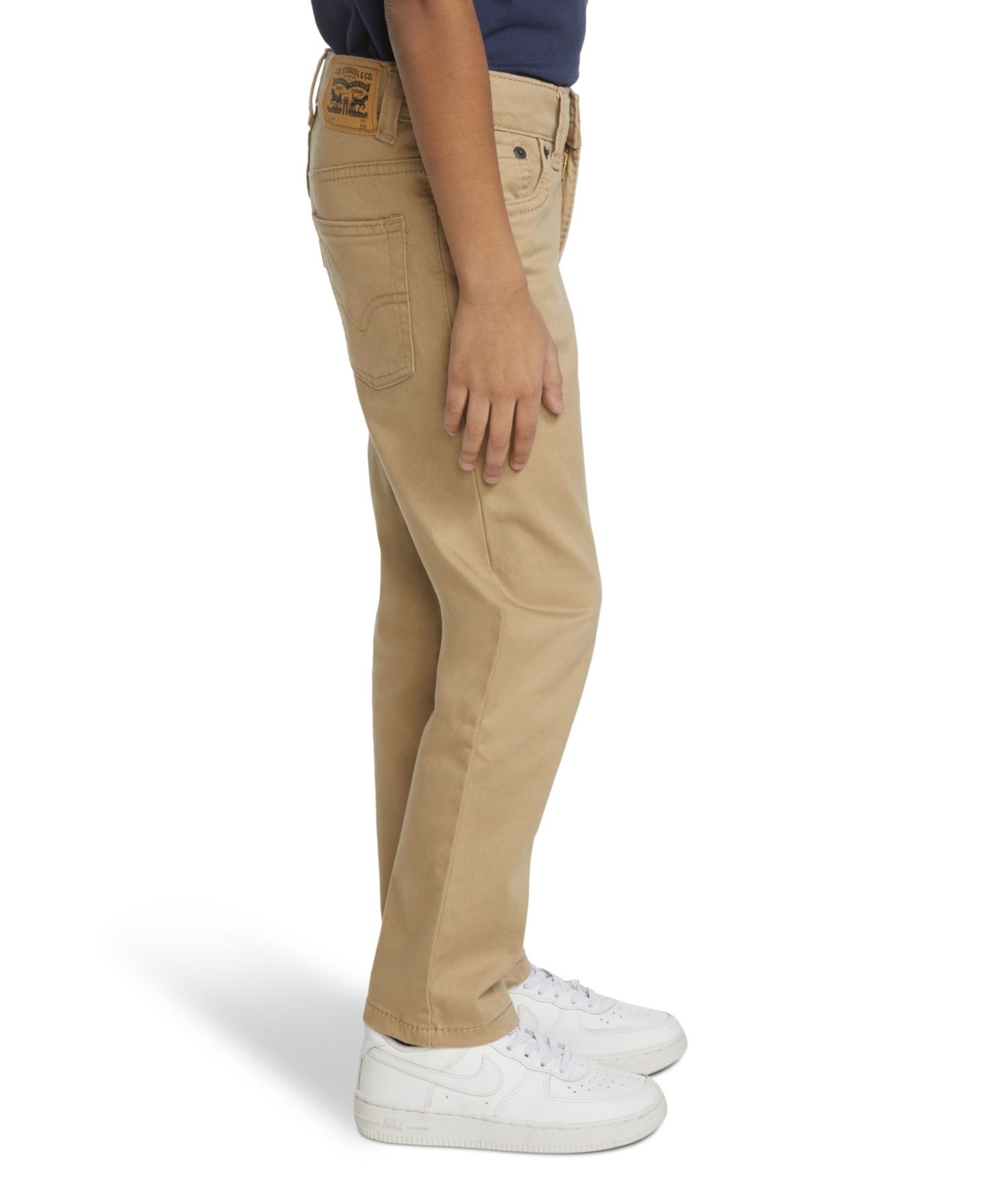 Брюки Levi's 511™ Slim Fit Five-Pocket Sueded для мальчиков, цвет: Золотой — фото 5