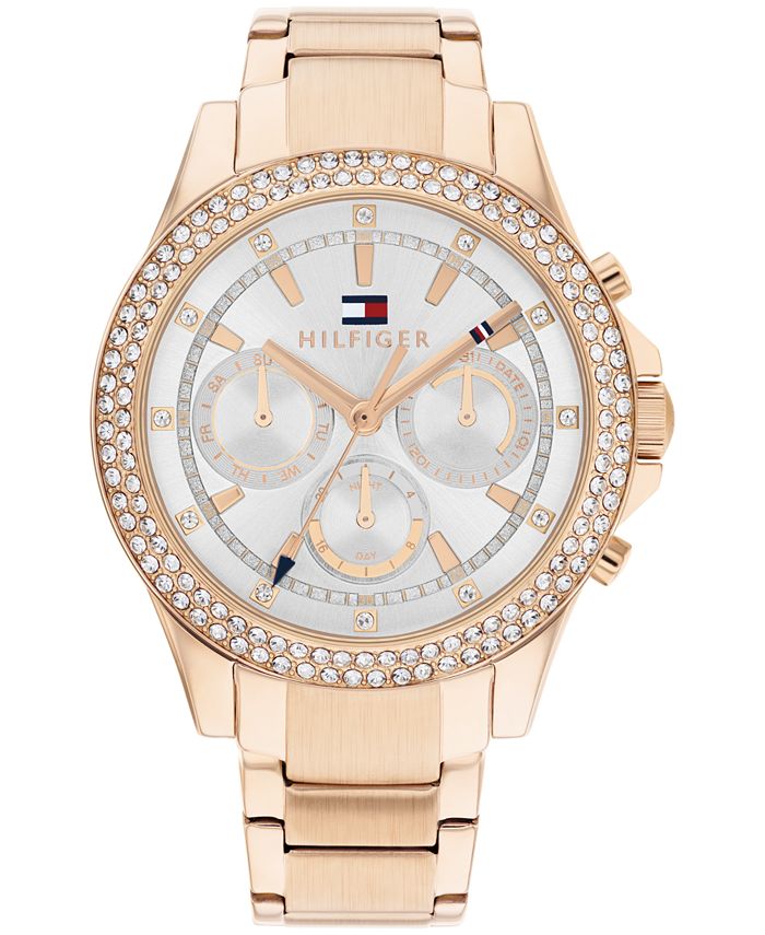 Tommy hilfiger gold watch womens on sale