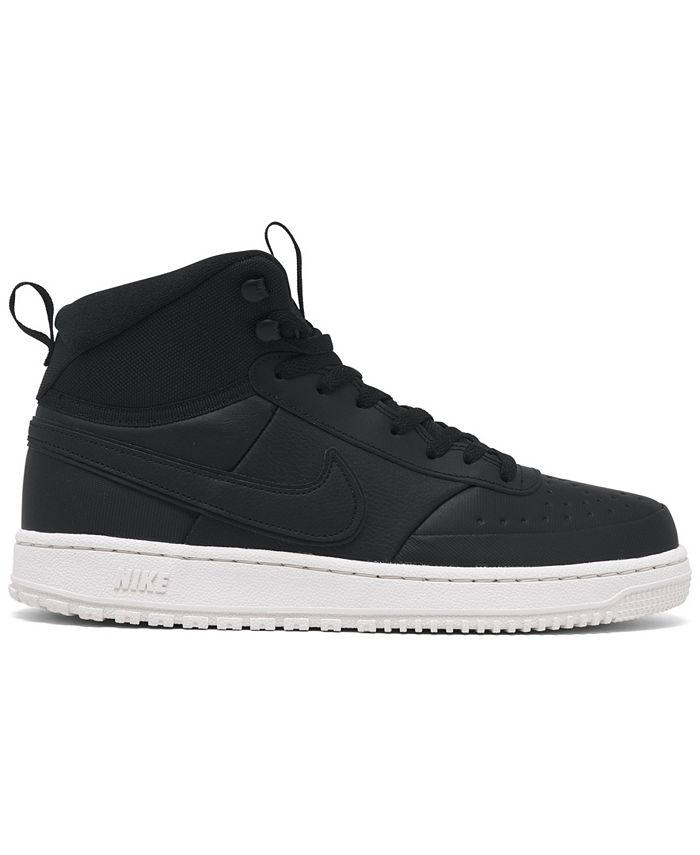 Nike Men's Court Vision Mid Winter Sneaker Boots from Finish Line - Macy's