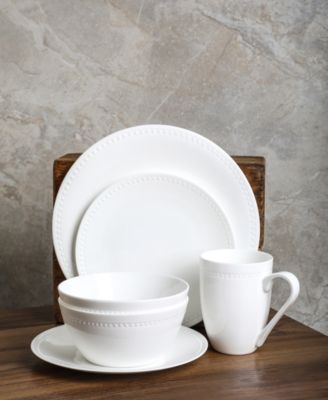 Ava 16 Pc. Dinnerware Set, Service for 4