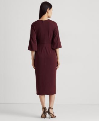 送料関税込【LAUREN RALPH LAUREN】STRETCH JERSEY MIDI DRESS 00000000_zi_696fbf48-4963-4fce