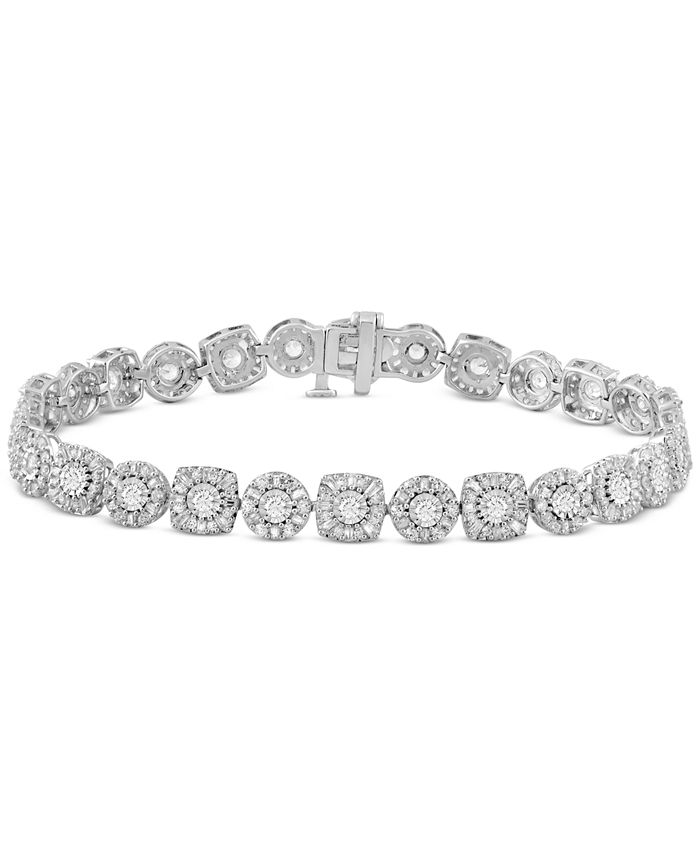 Macy's white gold new arrivals bracelet
