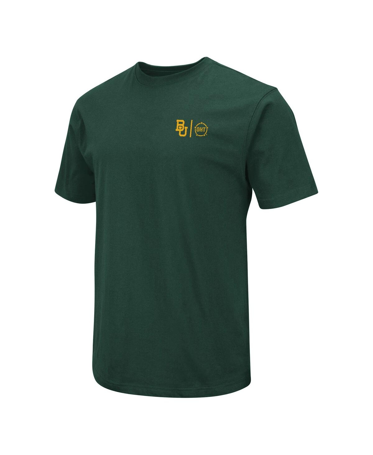 Colosseum Green Baylor Bears Oht Military Appreciation T-shirt In Green