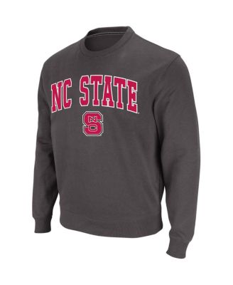 Men's NC State Wolfpack Arch & Logo Crew Neck Sweatshirt