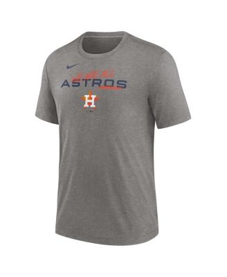 Men's Heather Charcoal Houston Astros We Are All Tri-Blend T-shirt