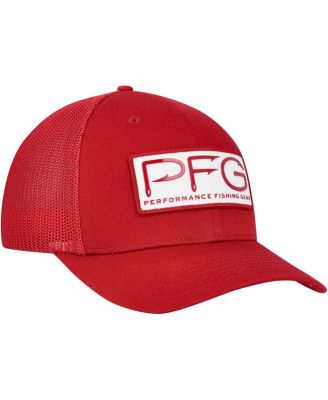 Men's Cardinal Arkansas Razorbacks PFG Hooks Flex Hat