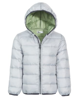 Epic Threads - Little Boys Robot Packable Hooded Puffer Coat