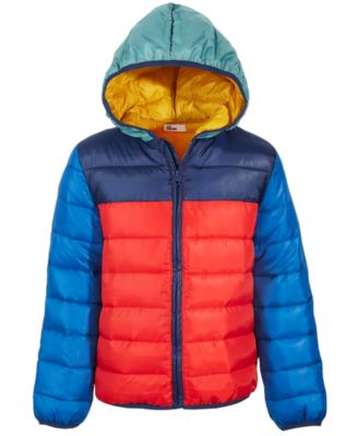 Boys shops packable puffer jacket