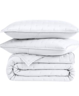 Luxurious 100% Viscose 3-Pc. Quilt Set, Queen