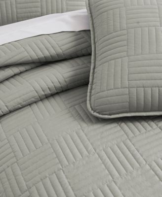 Grid 2-Pc. Quilt Set, Twin