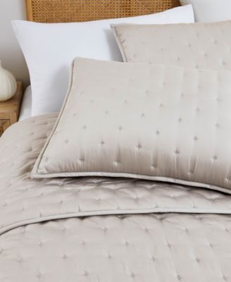 Luxurious 100% Viscose 3-Pc. Quilt Set, Queen