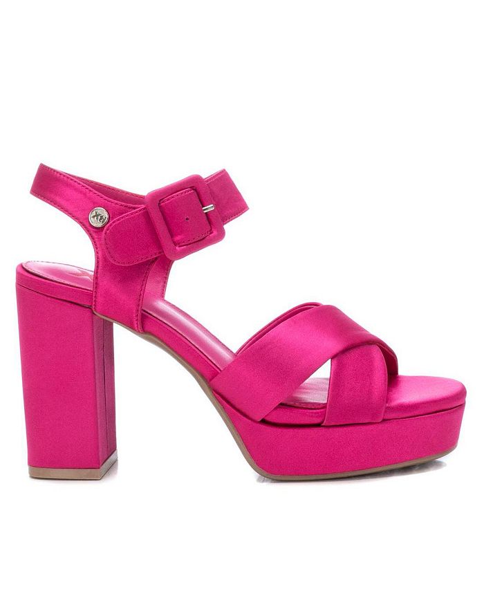 XTI Women's Heeled Platform Sandals By Pink Macy's