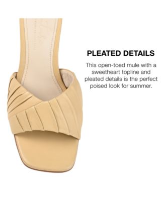 Women's Juliette Leather Open Toe Dress Sandals