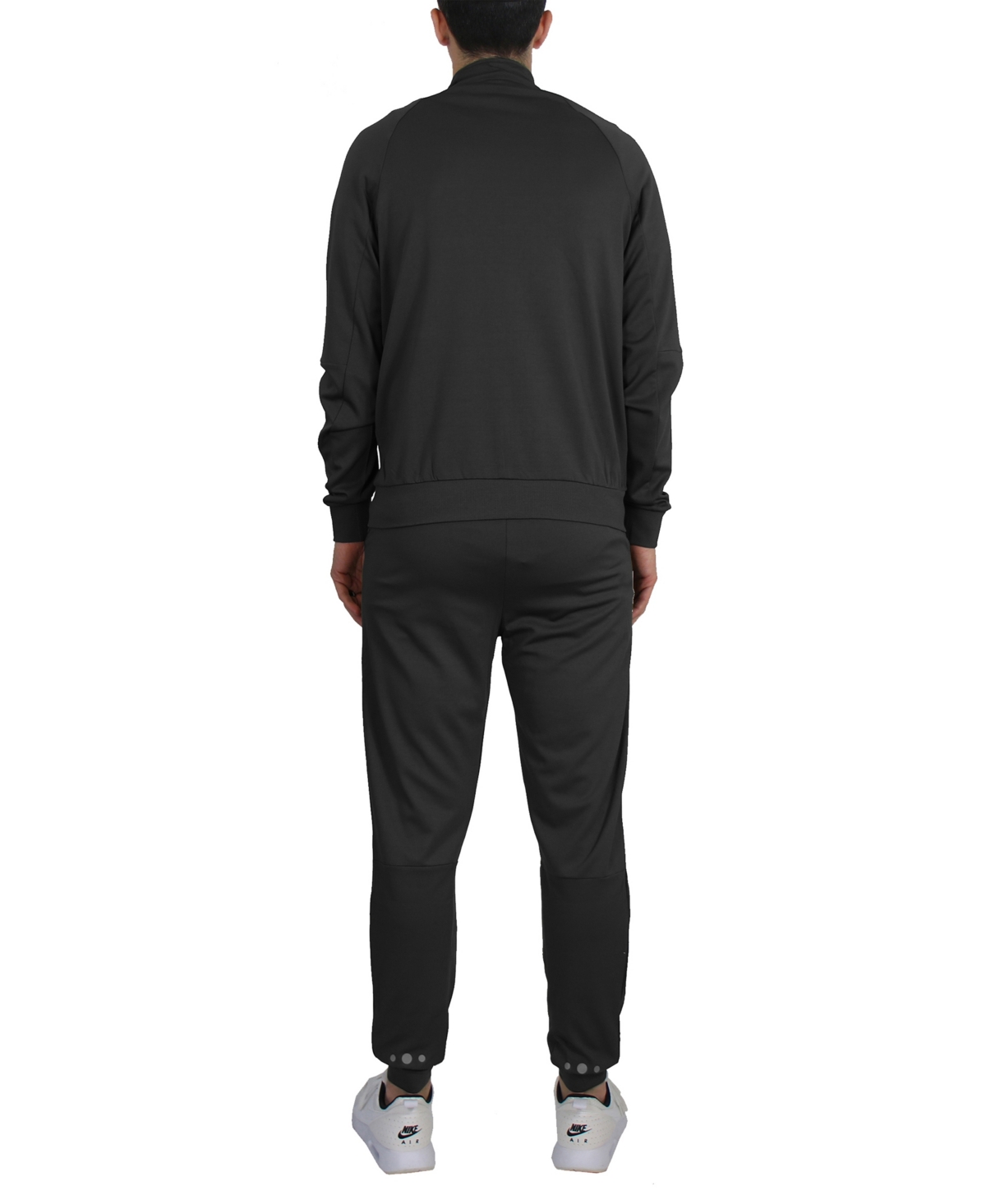 Blue Ice Men's Moisture Wicking Performance Active Track Jacket and Joggers, 2-Piece Set