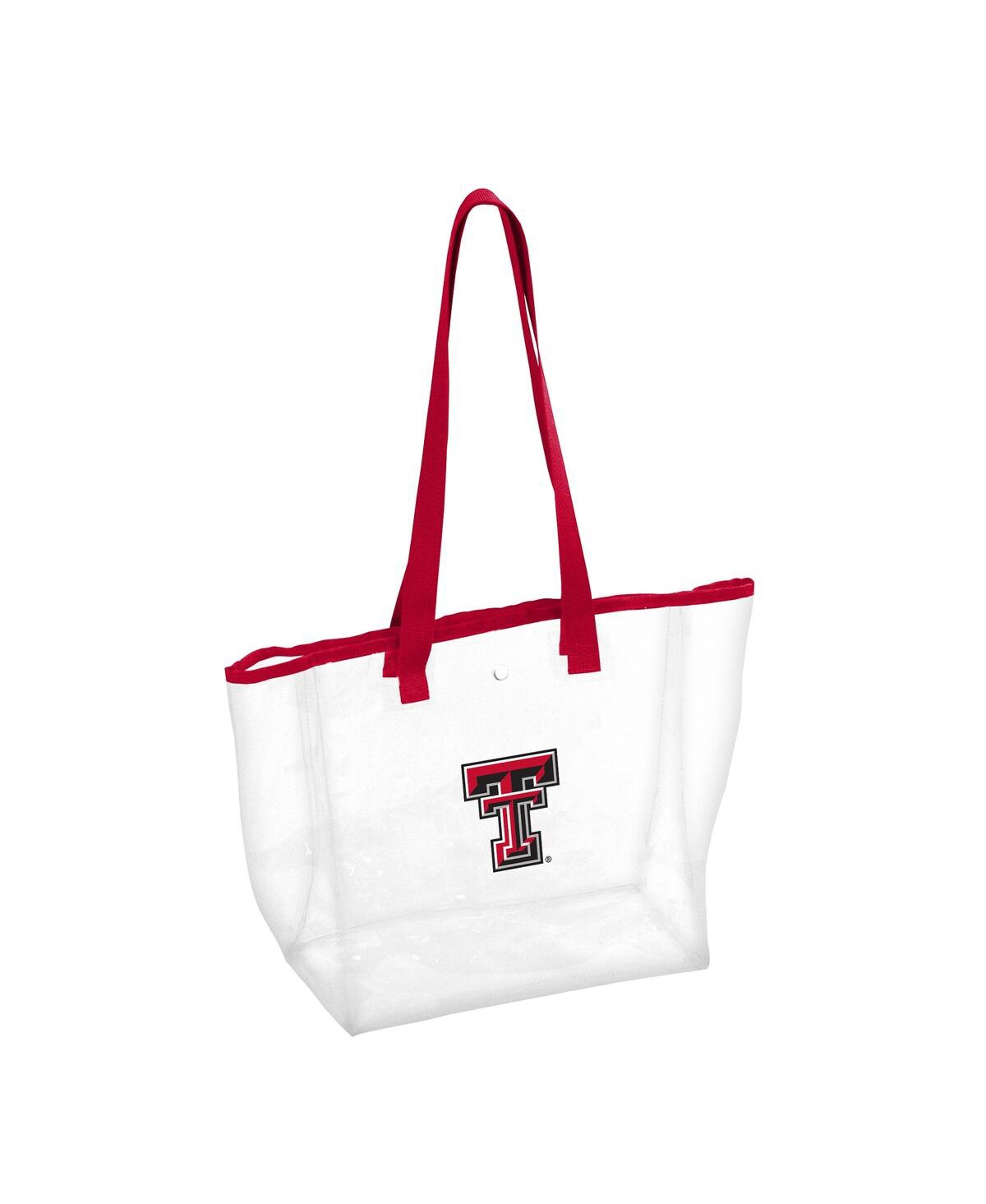 Logo Brands Women's Texas Tech Red Raiders Team Stadium Clear Tote