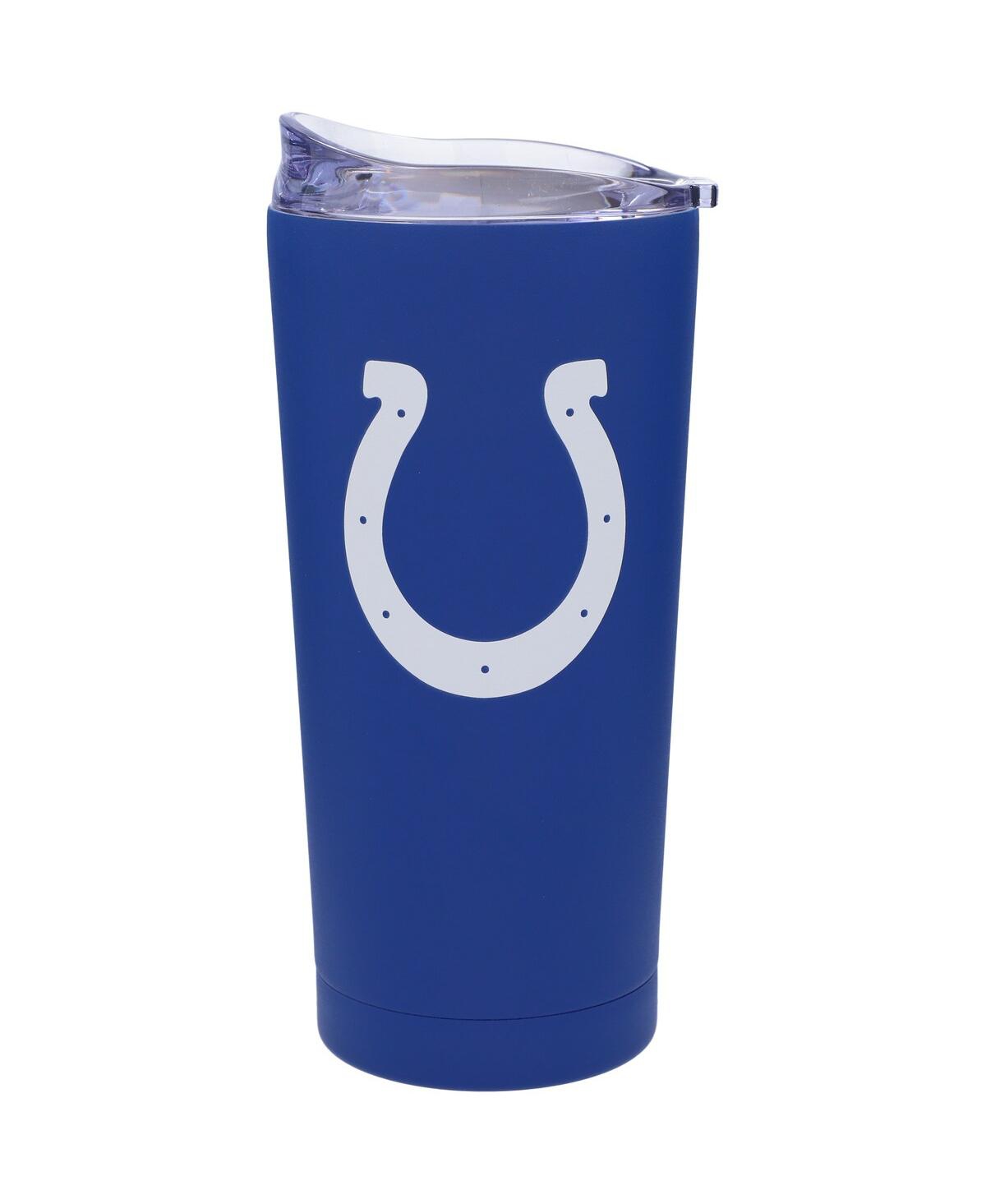 Logo Brands Indianapolis Colts 20 oz Flipside Powder Coat Tumbler In Blue