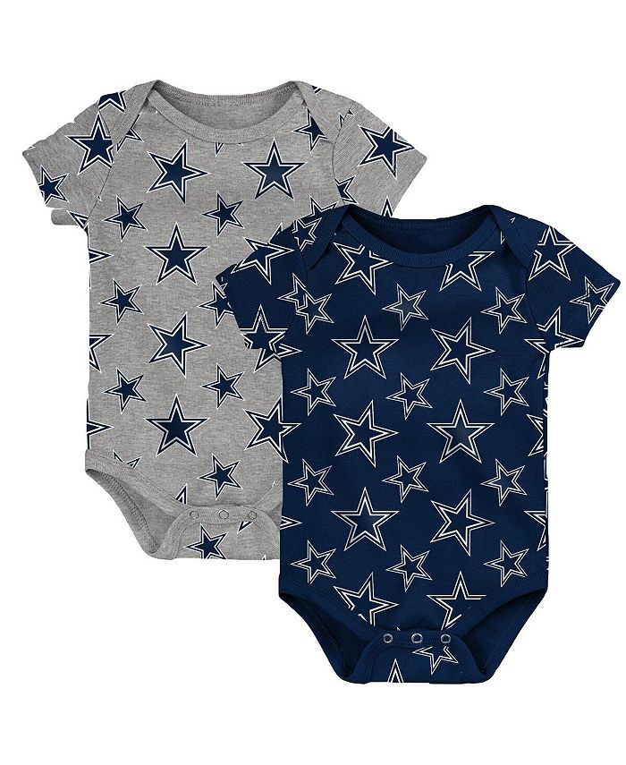 Outerstuff Newborn and Infant Boys and Girls Navy, Heather Gray