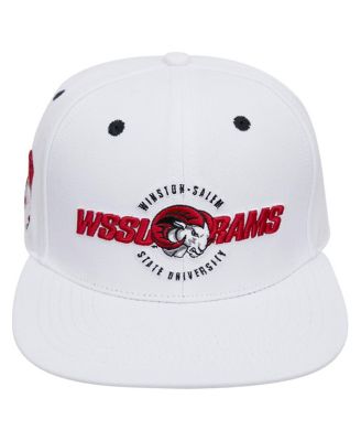 Men's White Winston Salem Rams Evergreen Wool Snapback Hat