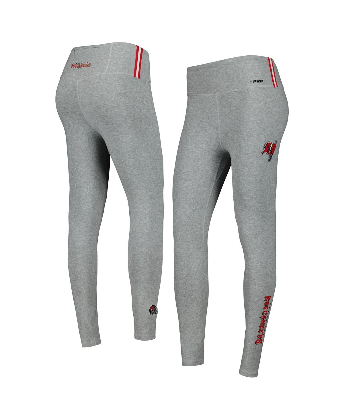 Shop Pro Standard Women's  Heather Gray Tampa Bay Buccaneers Classic Jersey Leggings