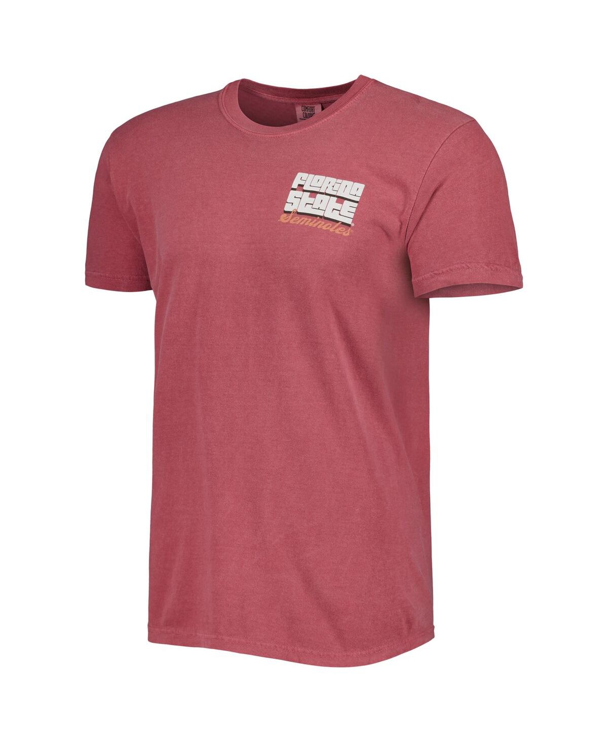 Image One Men's Garnet Florida State Seminoles Hyperlocal T-shirt In Garnet