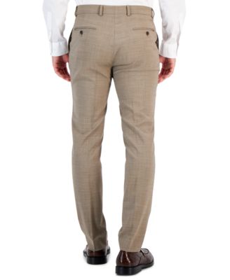 Men's Modern-Fit Wool TH-Flex Stretch Suit Separates Pant