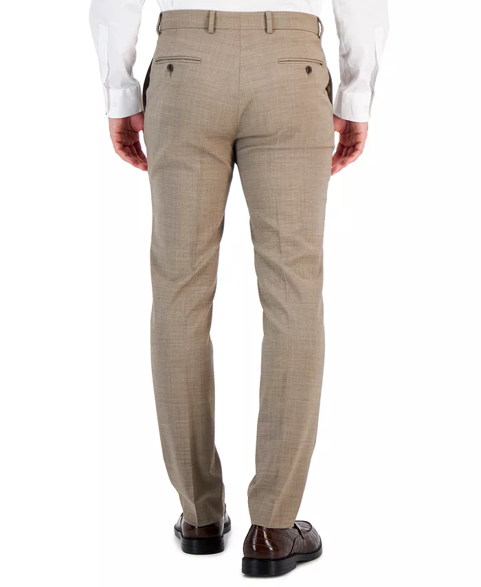 Men's Modern-Fit Wool TH-Flex Stretch Suit Separates Pant - thumbnail 9