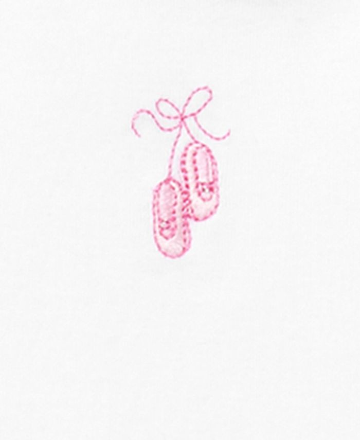 Little Me Body E Cappellino Neonata In Cotone Rosa – Damascato Scroll, Lavabile, Taglia Neonato