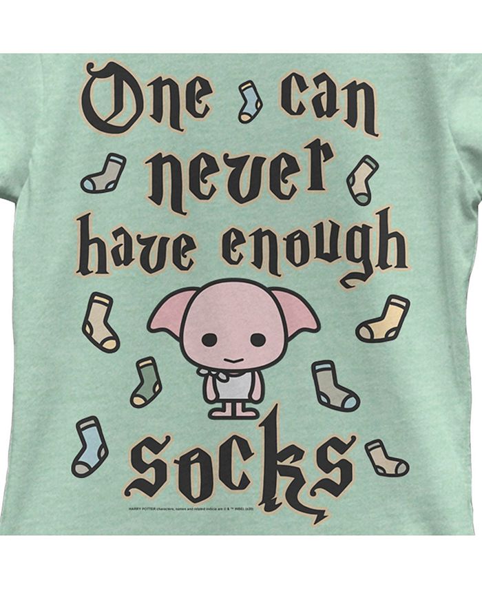 Warner Bros. Girl's Harry Potter Never Enough Socks Child TShirt Macy's