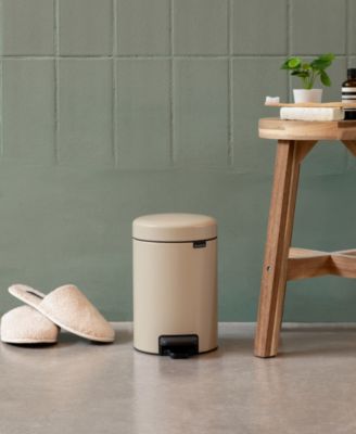 New Icon Step on Trash Can, 1.3 Gallon, 5 Liter