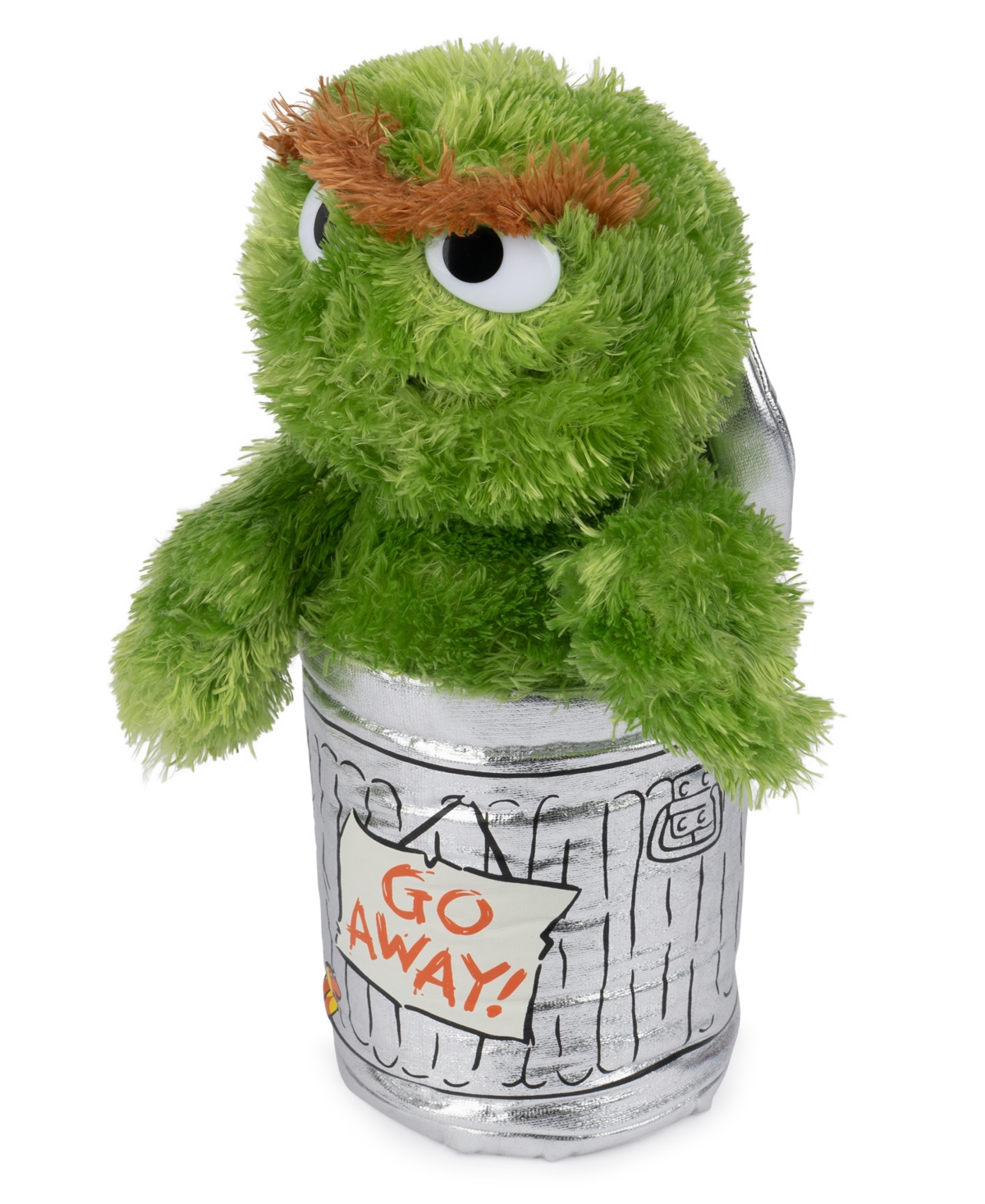 Shop Sesame Street Gund  Oscar The Grouch 10" Plush In Multi-color