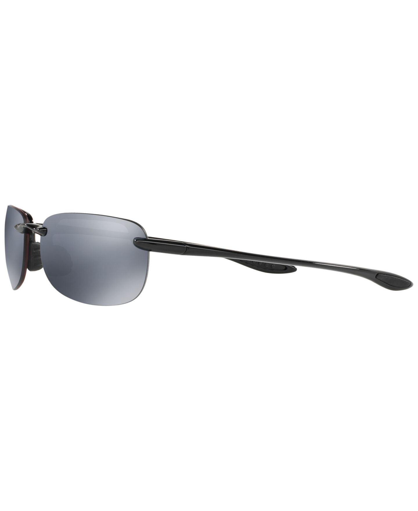 Солнцезащитные очки Maui Jim Unisex Polarized Sunglasses, Sandy Beach, цвет: Чёрный серый — фото 7