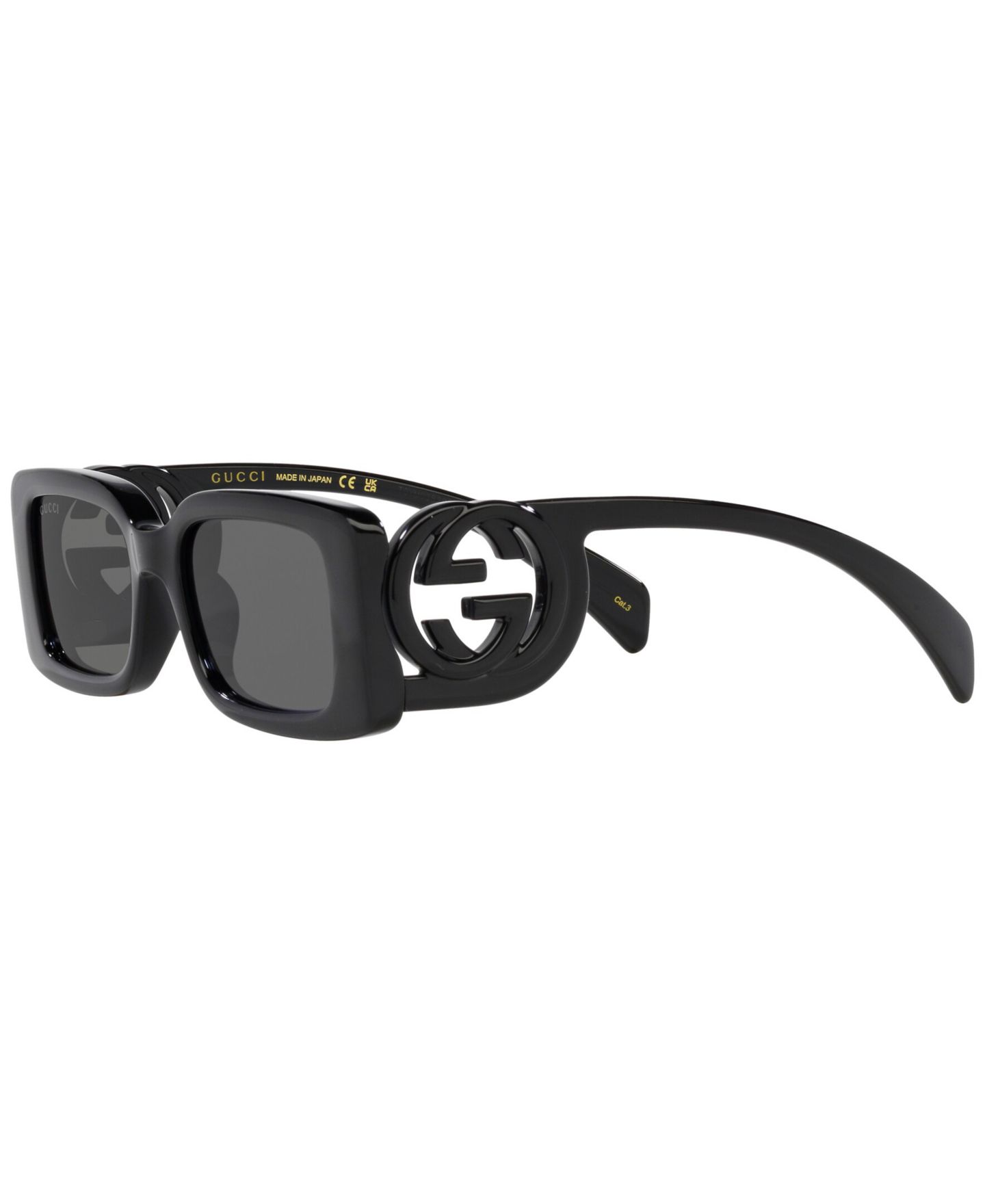 Женские солнцезащитные очки Gucci Sunglasses, GG1325S, цвет: Чёрный — фото 5
