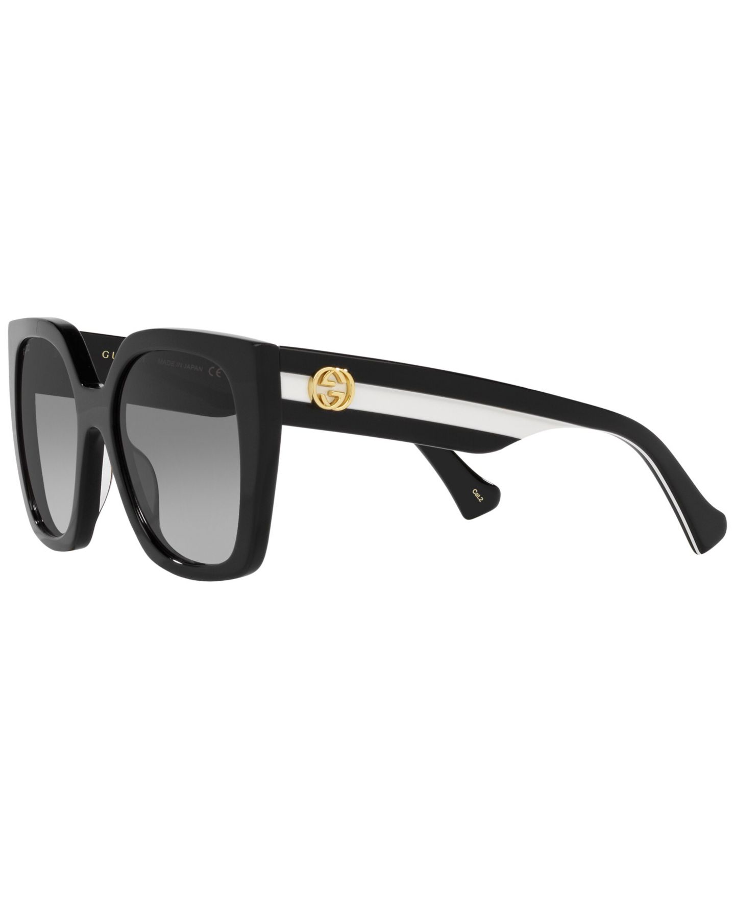 Женские солнцезащитные очки Gucci Sunglasses, GG1300S, цвет: Чёрный матовый — фото 8
