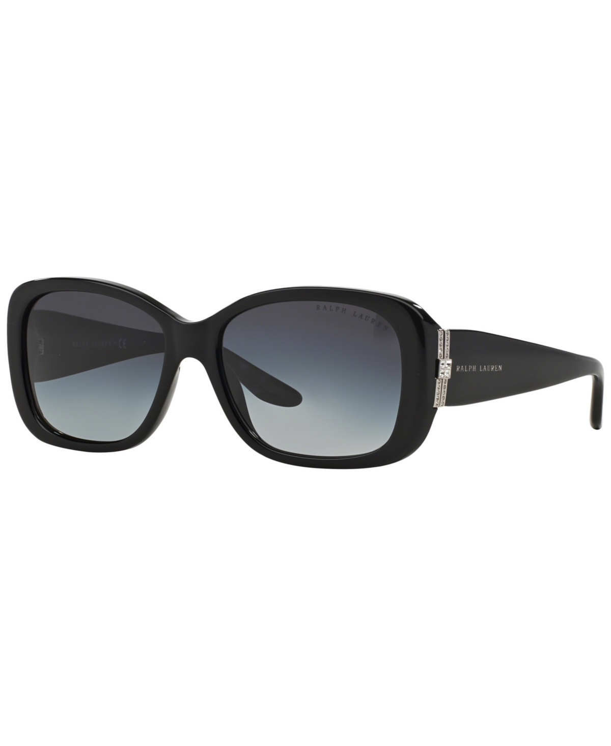 Ralph Lauren Women's Sunglasses, Rl8127b In Shiny Black