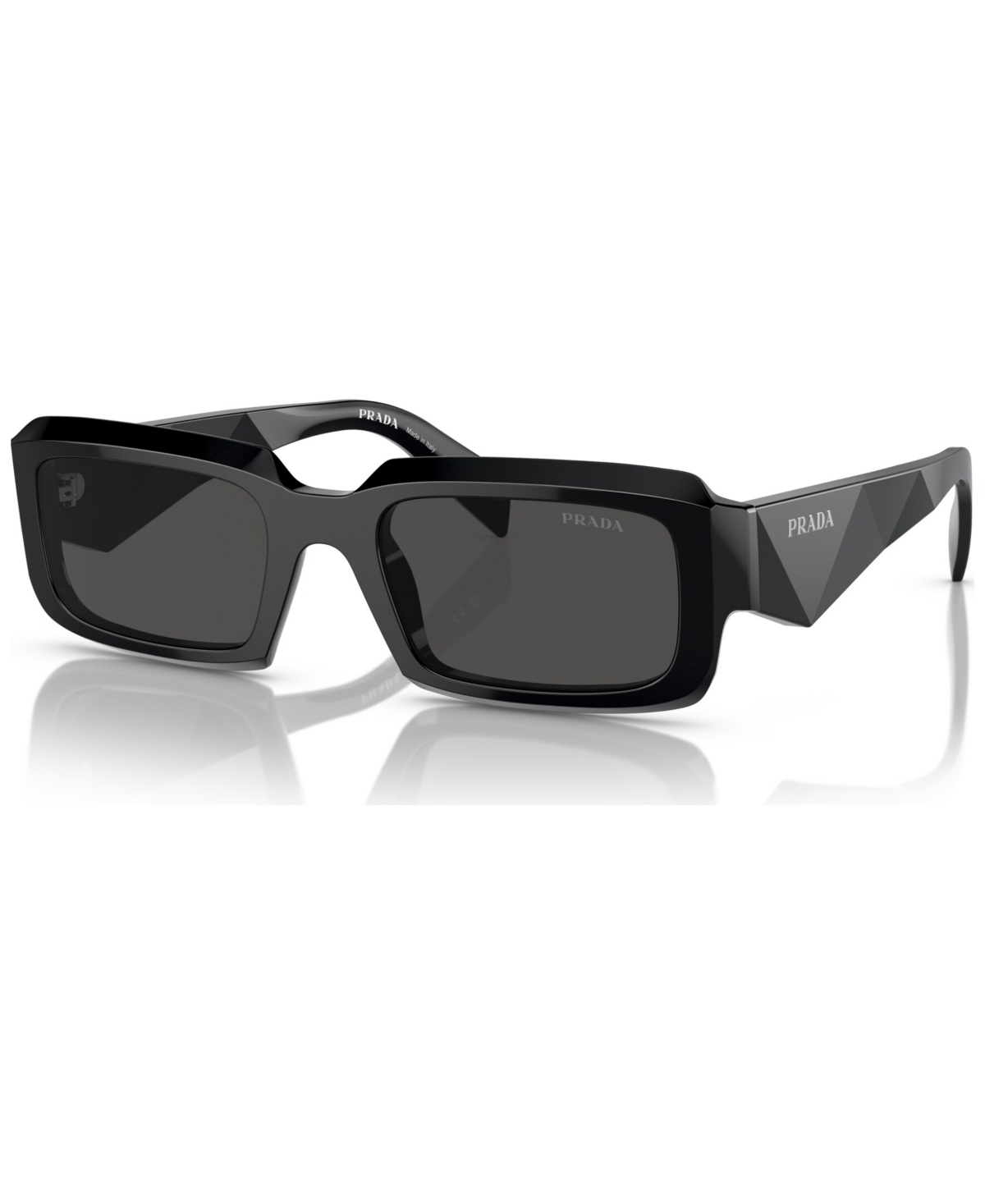 Prada Men's Sunglasses, Pr 27zs In Black