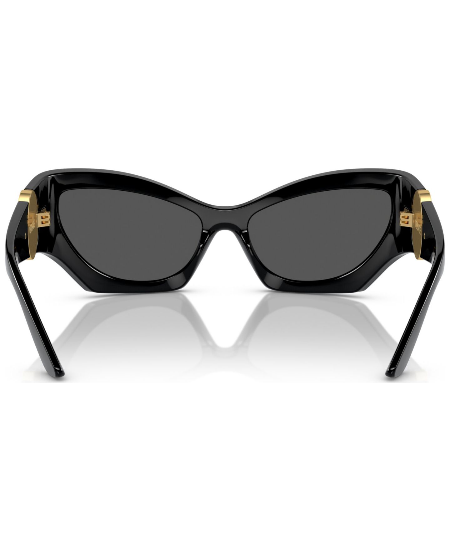 Женские солнцезащитные очки Versace Sunglasses, VE4450, цвет: Чёрный — фото 2