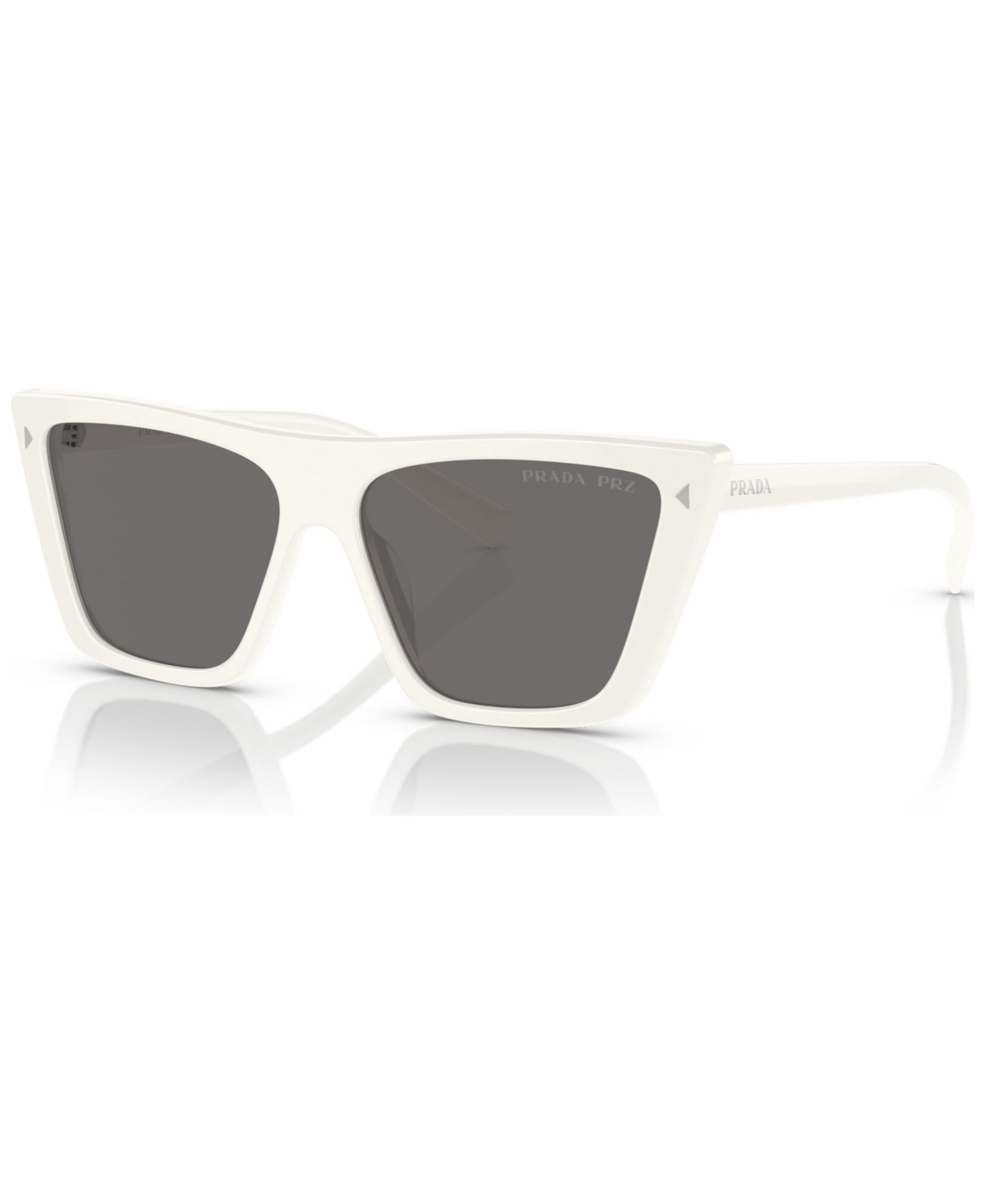 Женские солнцезащитные очки PRADA Signature Butterfly Sunglasses, PR 21ZS, цвет: Talc — фото 1