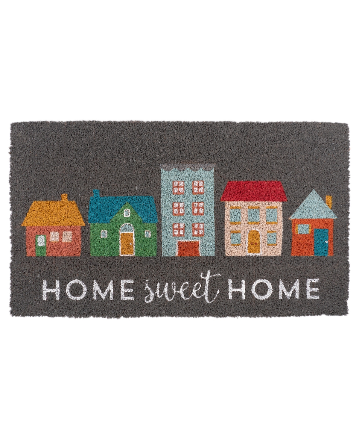 Coir Doormat, Home Sweet Home - Beige
