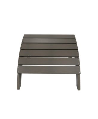 Outdoor Patio All-weather Modern Folding Ottoman