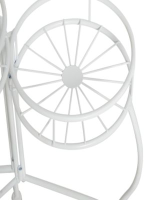 Metal Indoor Outdoor 3 Tier Starburst Plant Stand