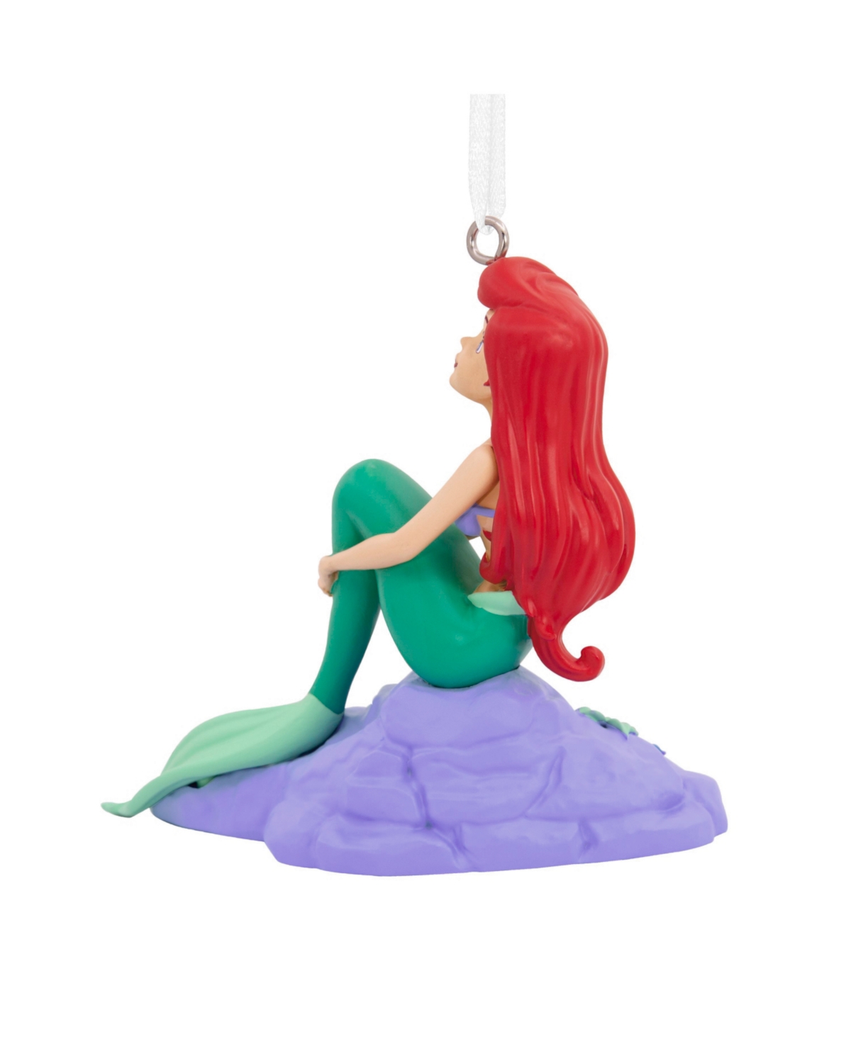 Hallmark Christmas Ornament Disney The Little Mermaid Ariel On Rock In Multi-colored