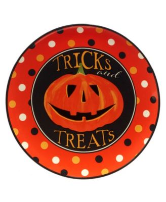 Spooky Halloween Set of 4 Dessert Plates, Service for 4